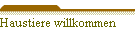 Haustiere willkommen